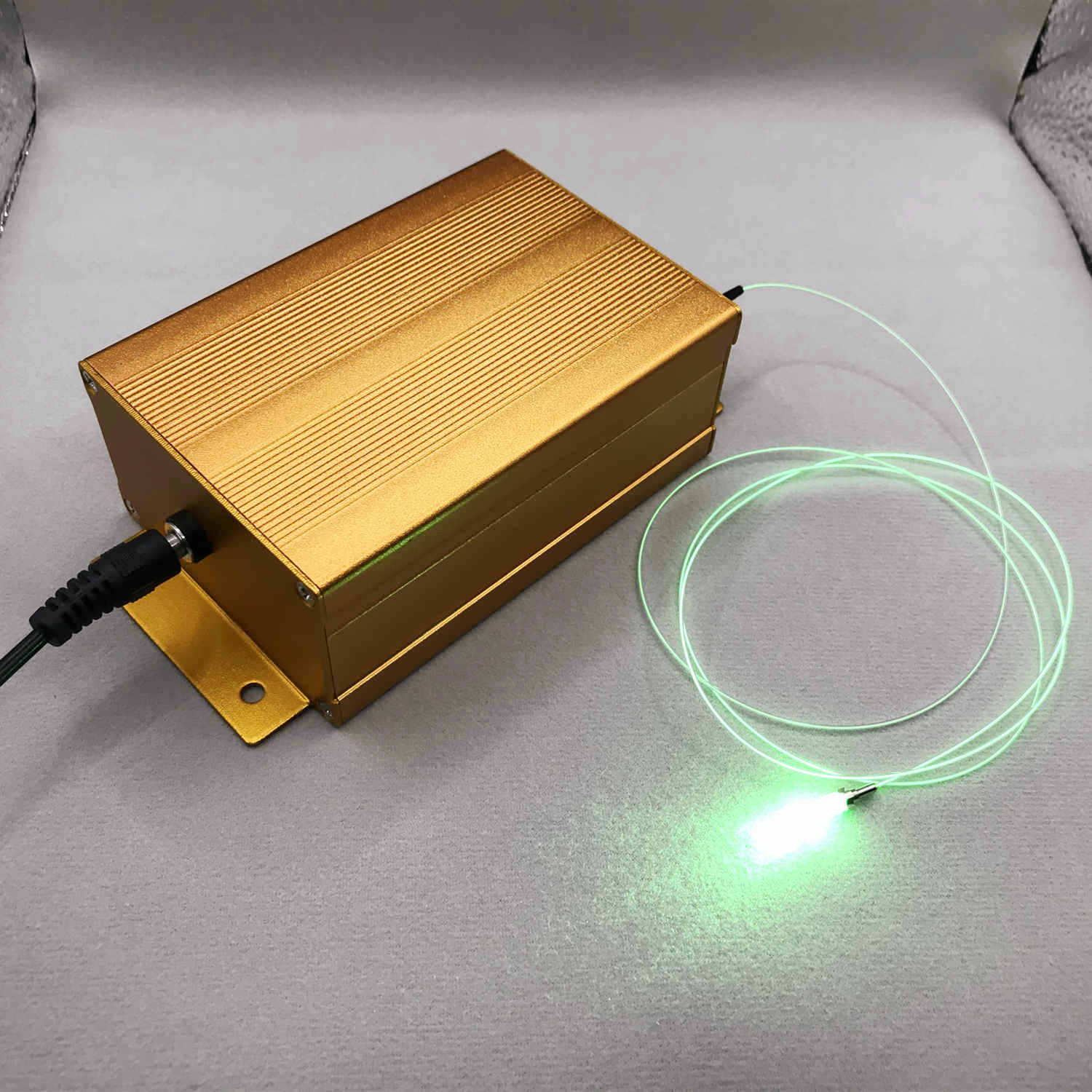 Módulo láser acoplado de fibra RGB 60mW 12V Conector FC de control Bluetooth para fibra de difusión de luz Corning Fibrance
